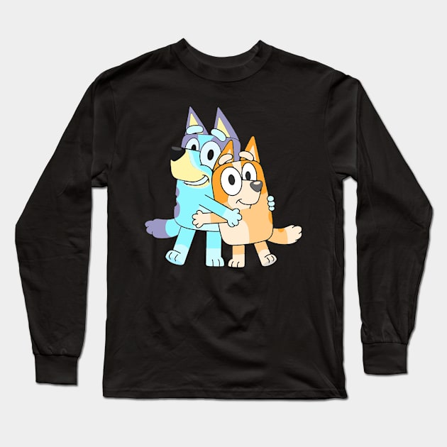 Bluey family Long Sleeve T-Shirt by Cahya. Id